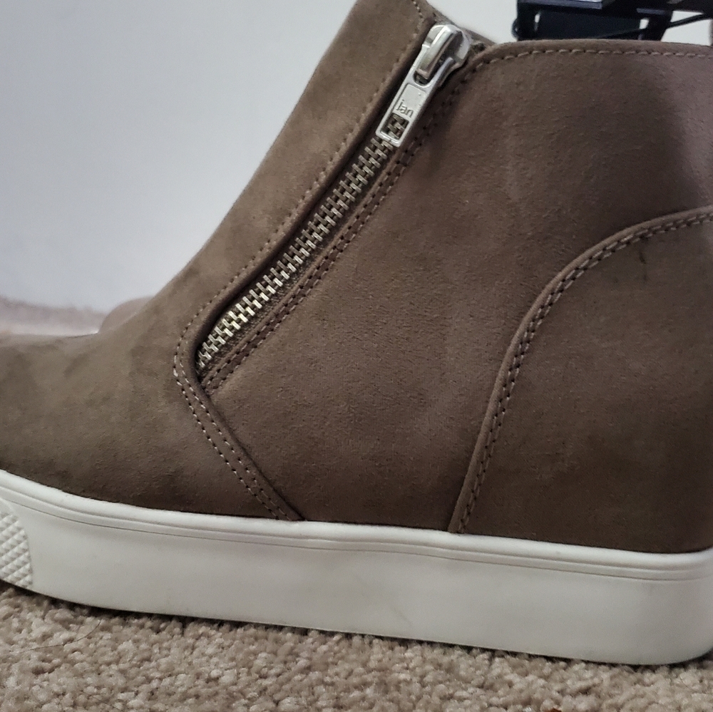 Brand new ladies wedge sneakers booties